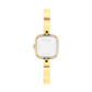 Movado Museum Bangle 0608147 21mm Cushion Light Yellow Gold PVD Stainless Steel Swiss Quartz — official product image