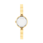 Movado Museum Bangle 0608163 22mm Light Yellow Gold PVD Stainless Steel Black Dial Swiss Quartz — official product image