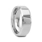 CORINTHIAN Beveled Tungsten Carbide Ring - 4mm - 12mm - 6mm