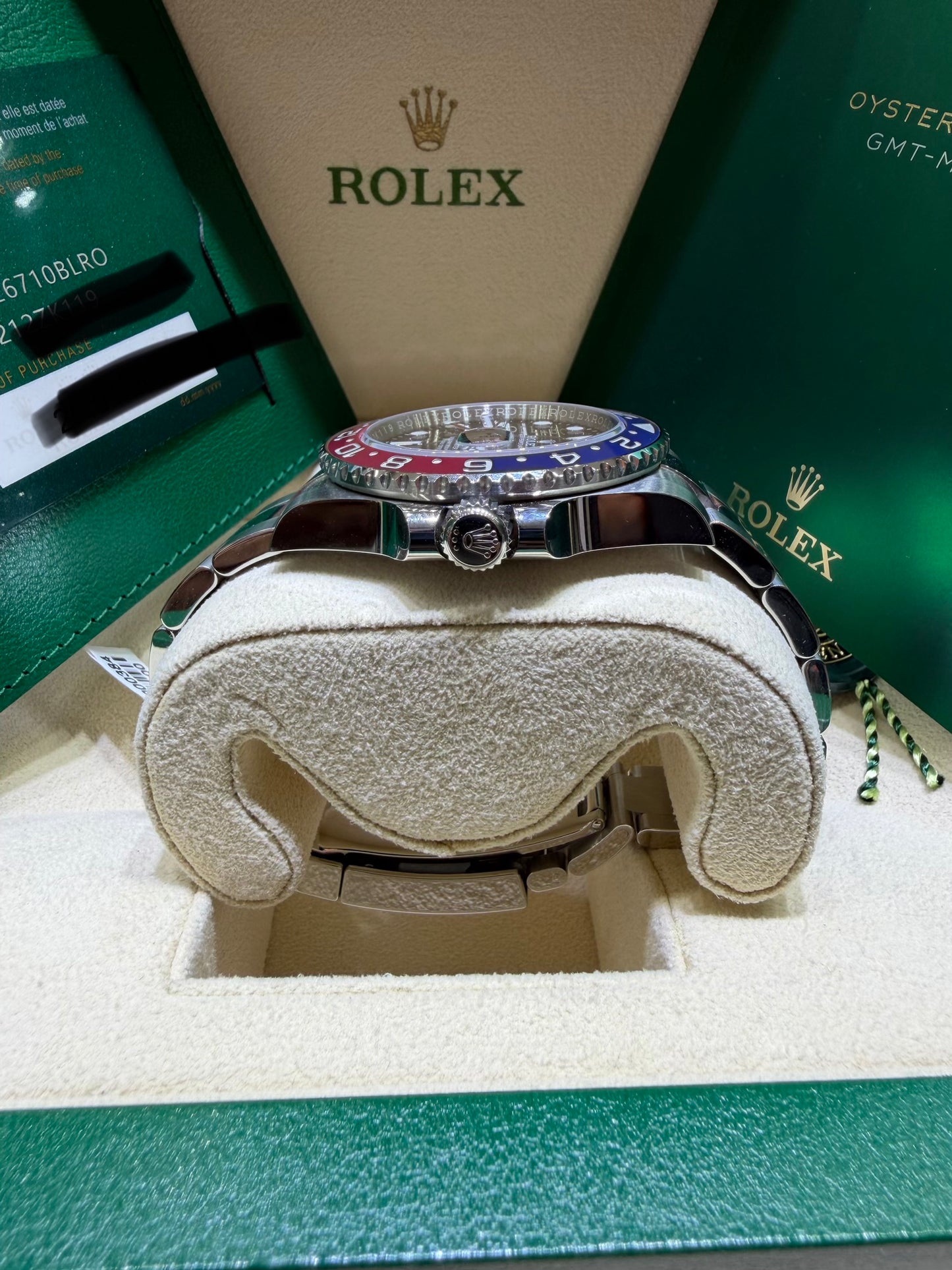 Rolex GMT-Master II 126710BLRO Pepsi Blue/Red