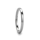 REGINA Wide Flat Style Women's Tungsten Ring - 2mm
