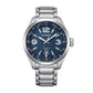 Citizen Watch Outdoor Traveler Eco Drive Blue Dial 42Mm AW183088L