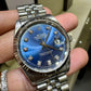 Diamond Mens Rolex Datejust Watch 16200 | 36 MM | Custom Diamond Dial | Jubilee Band |