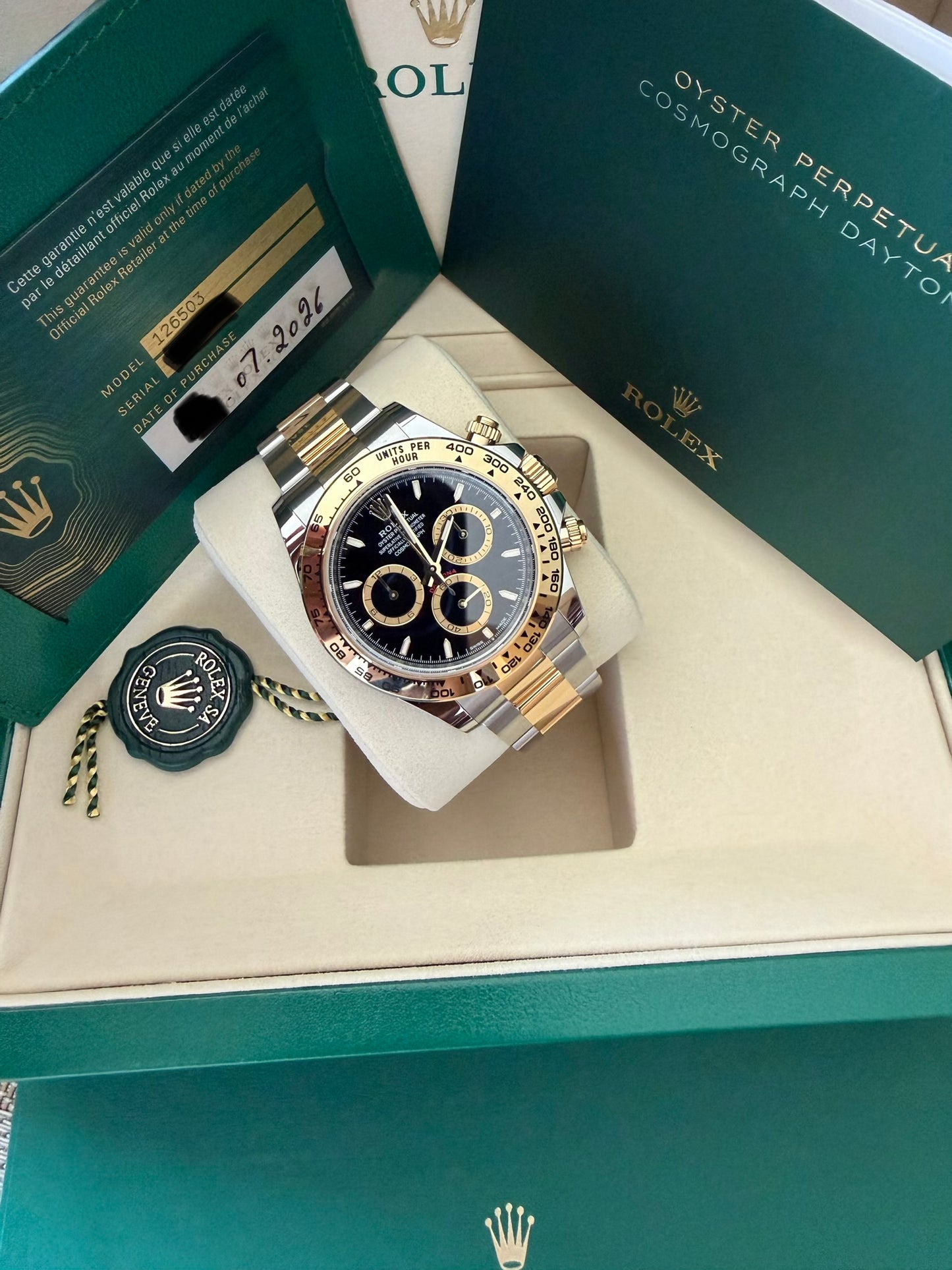 Rolex Cosmograph Daytona 126503 Black