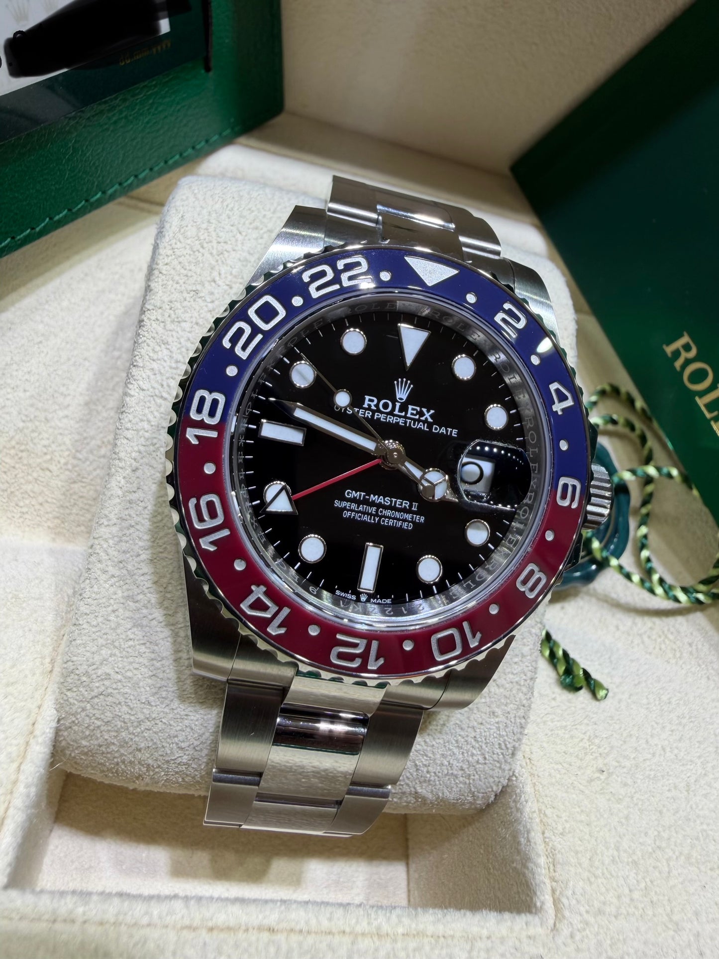 Rolex GMT-Master II 126710BLRO Pepsi Blue/Red