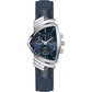 Hamilton Ventura Chrono Quartz - Dial color:Blue - H24432941