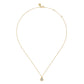 Gabriel & Co. Fiora - 14K White and Yellow Gold Diamond Teardrop Pendant Necklace .19CTW