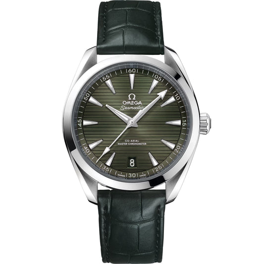 Omega Seamaster Aqua Terra 150M 41 mm — Steel on Leather Strap