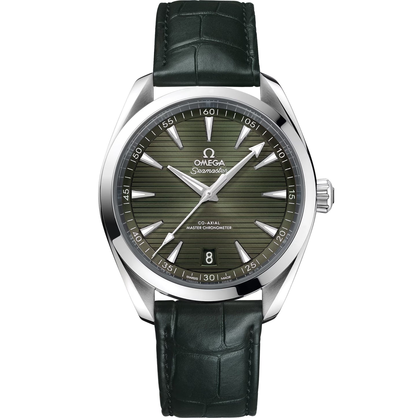 Omega Seamaster Aqua Terra 150M 41 mm — Steel on Leather Strap