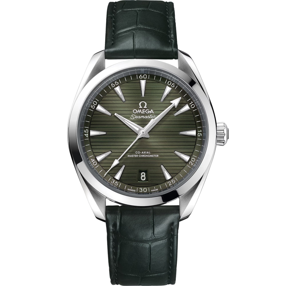 Omega Seamaster Aqua Terra 150M 41 mm — Steel on Leather Strap