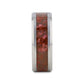 JURASSIC Red Dinosaur Bone Inlaid Tungsten Carbide Beveled Edged Ring - 4mm & 8mm