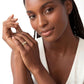 1/10 Ctw Infinity Petite Round Cut Diamond Fashion Ring in 10K Yellow Gold
