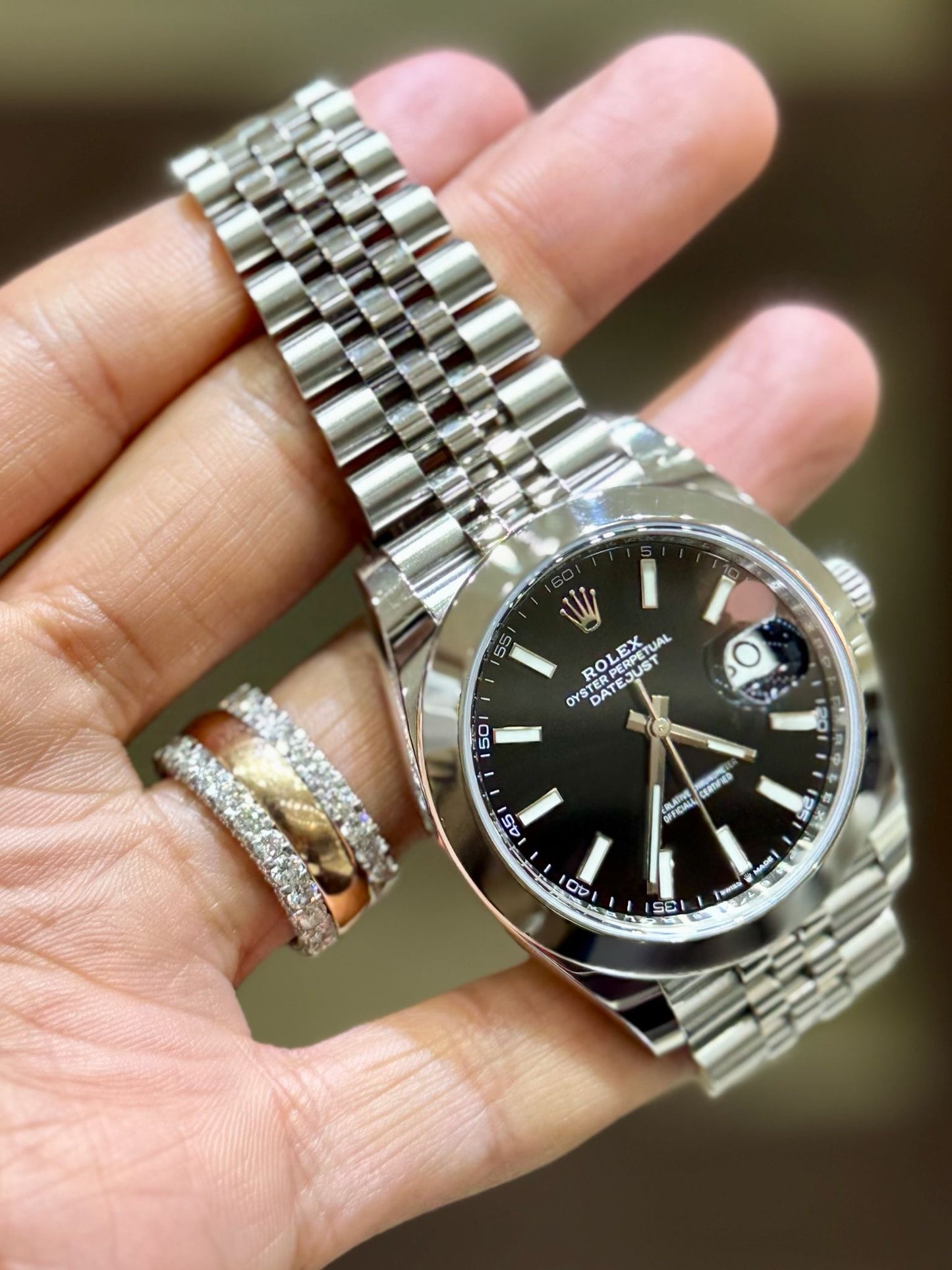 Rolex Datejust 41mm Stainless Steel 126300BXJ