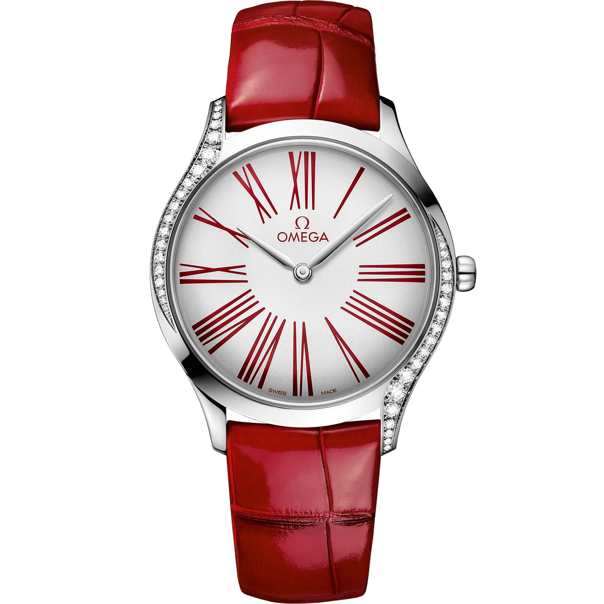 Omega de Ville Trésor 36 mm — Steel on Leather Strap