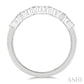 1/2 Ctw 5-Stone Lovebright Round Cut Diamond Band in 14K White Gold