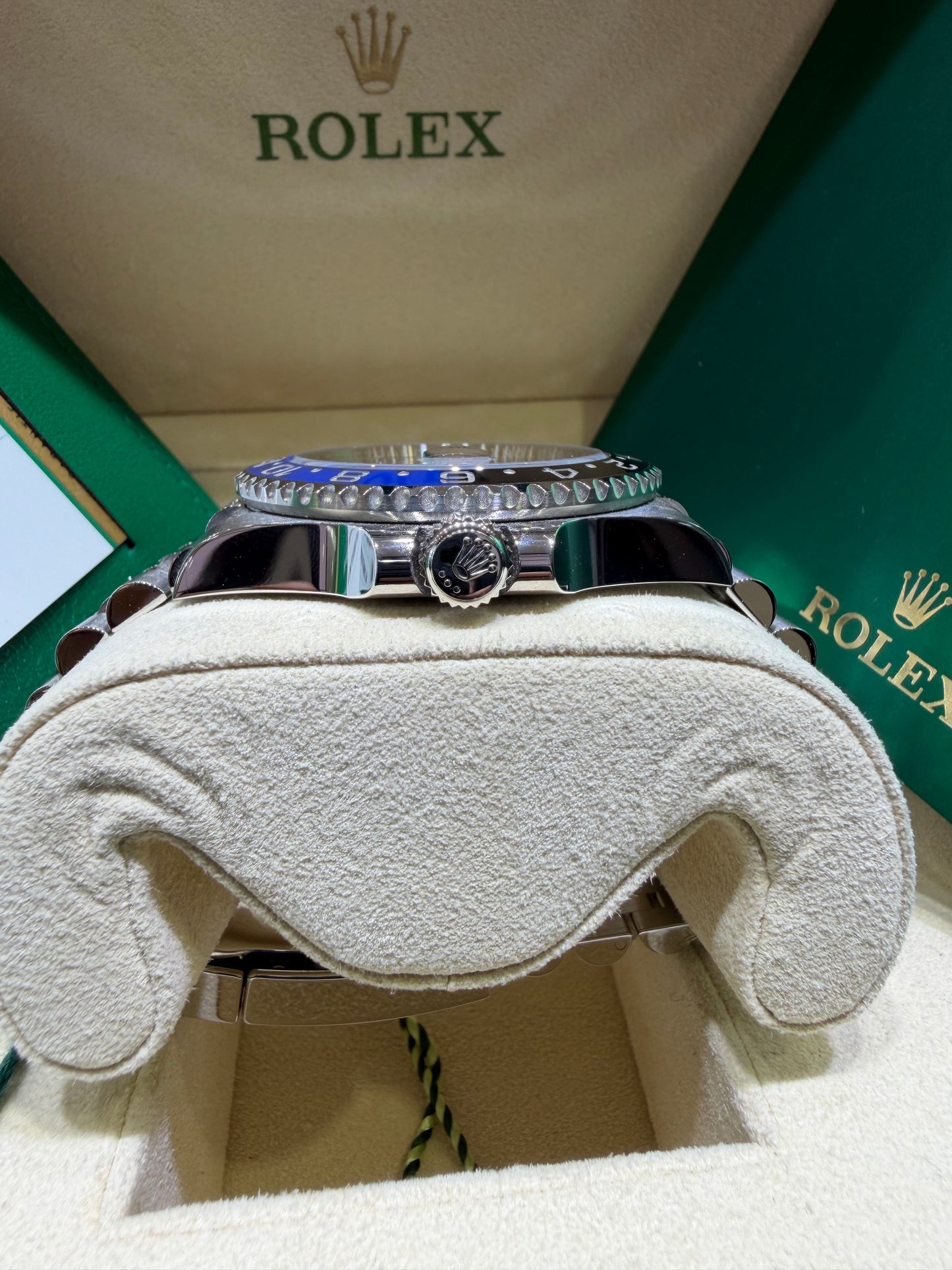 Rolex GMT-Master II 126710BLNR Batgirl Jubilee Full Set | Monica Jewelers