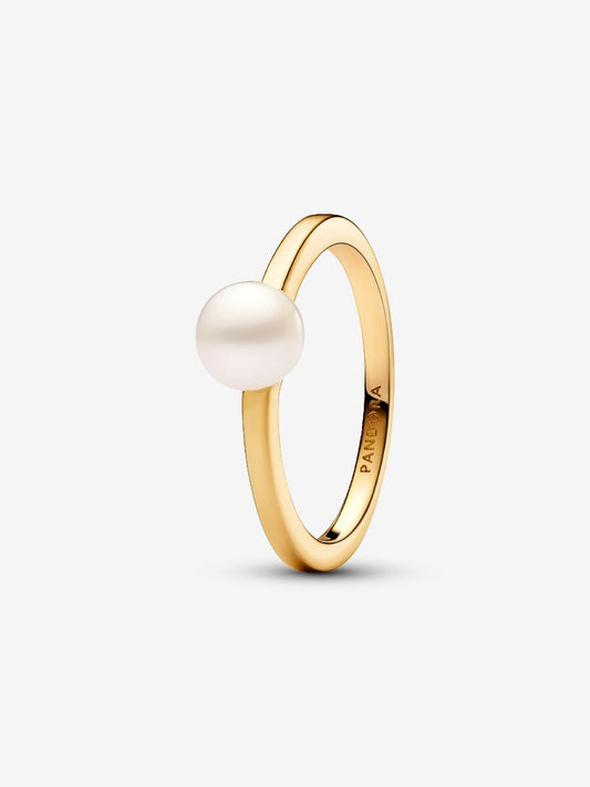 Treated Freshwater Cultured Pearl Ring