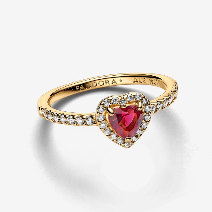 Elevated Heart Ring