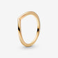 Polished Wishbone Ring
