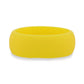 LEMONADE Silicone Ring for Men and Women Yellow Comfort Fit Hypoallergenic Thorsten - 8mm