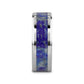 MALONE Men's Titanium Wedding Ring with Blue Lapis Inlay & Beveled Edges - 8mm