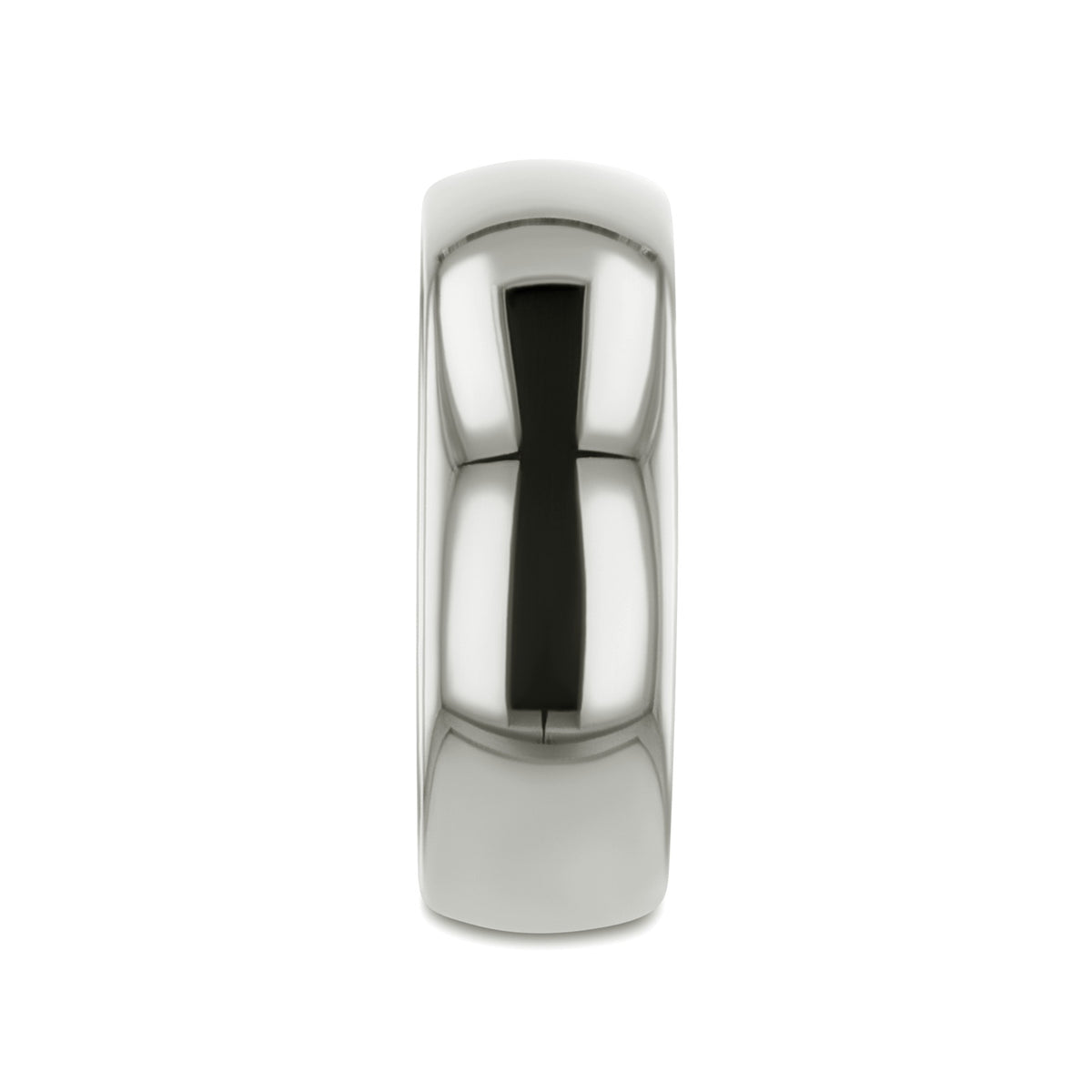 ARLINGTON Domed White Tungsten Ring - 2mm - 12mm - 8mm