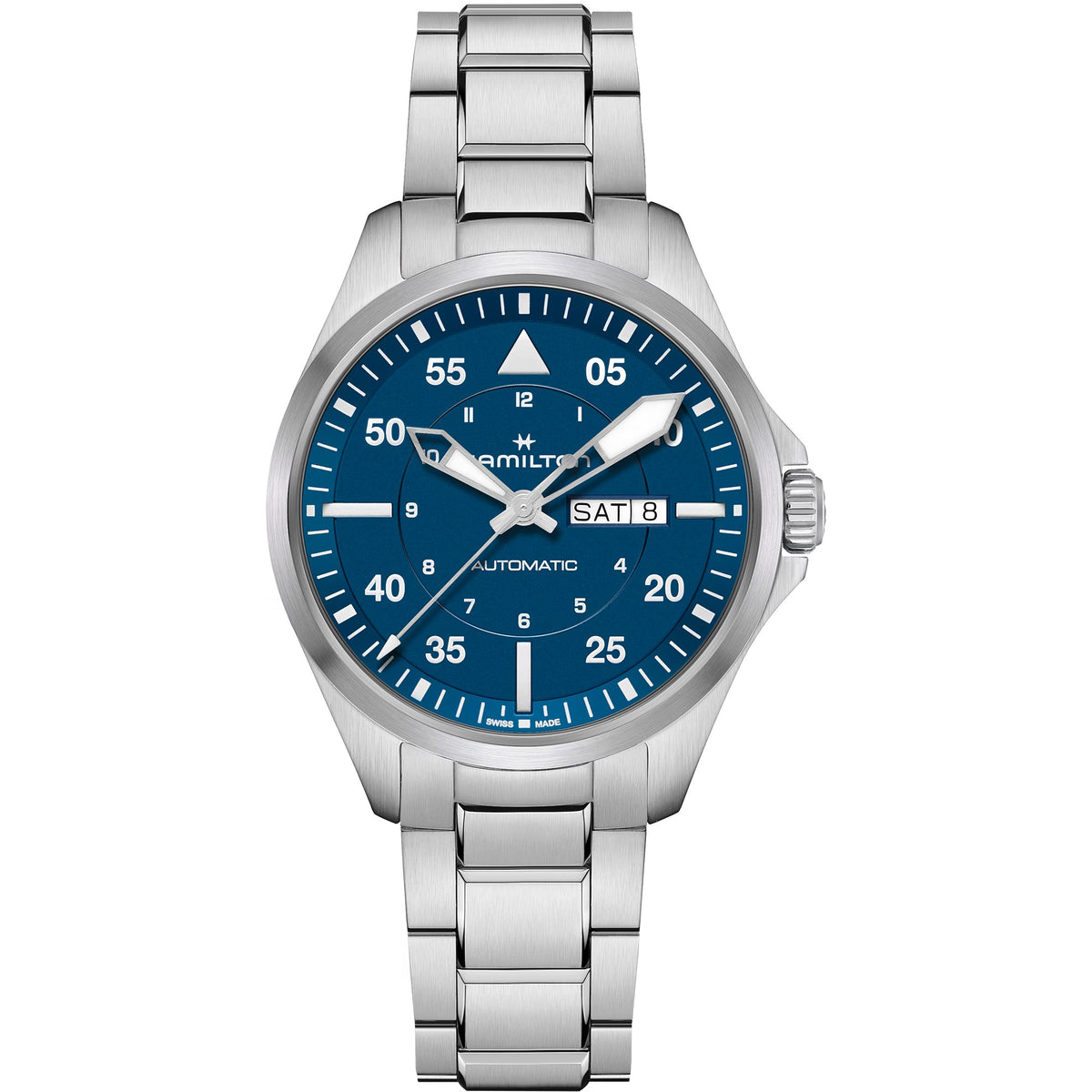 Hamilton Khaki Aviation Pilot Day Date Auto