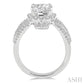 1 1/5 Ctw Diamond Semi-Mount Engagement Ring in 14K White Gold