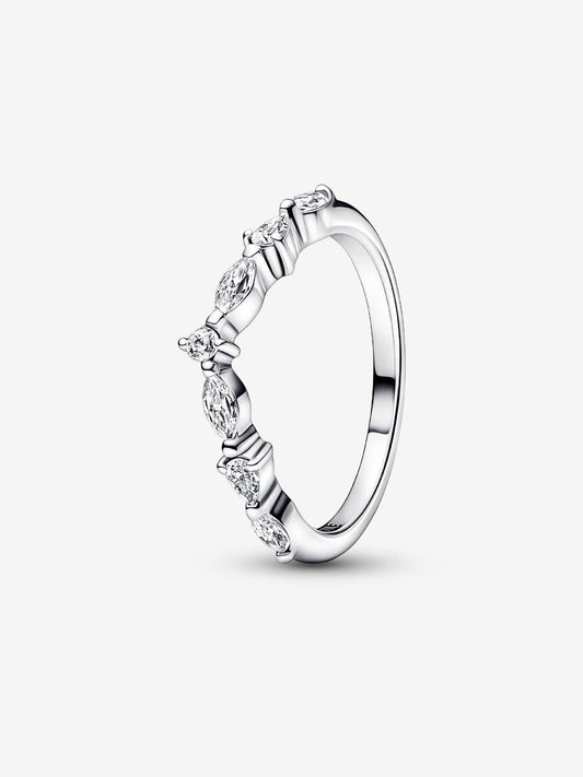 Pandora Timeless Wish Sparkling Alternating Ring