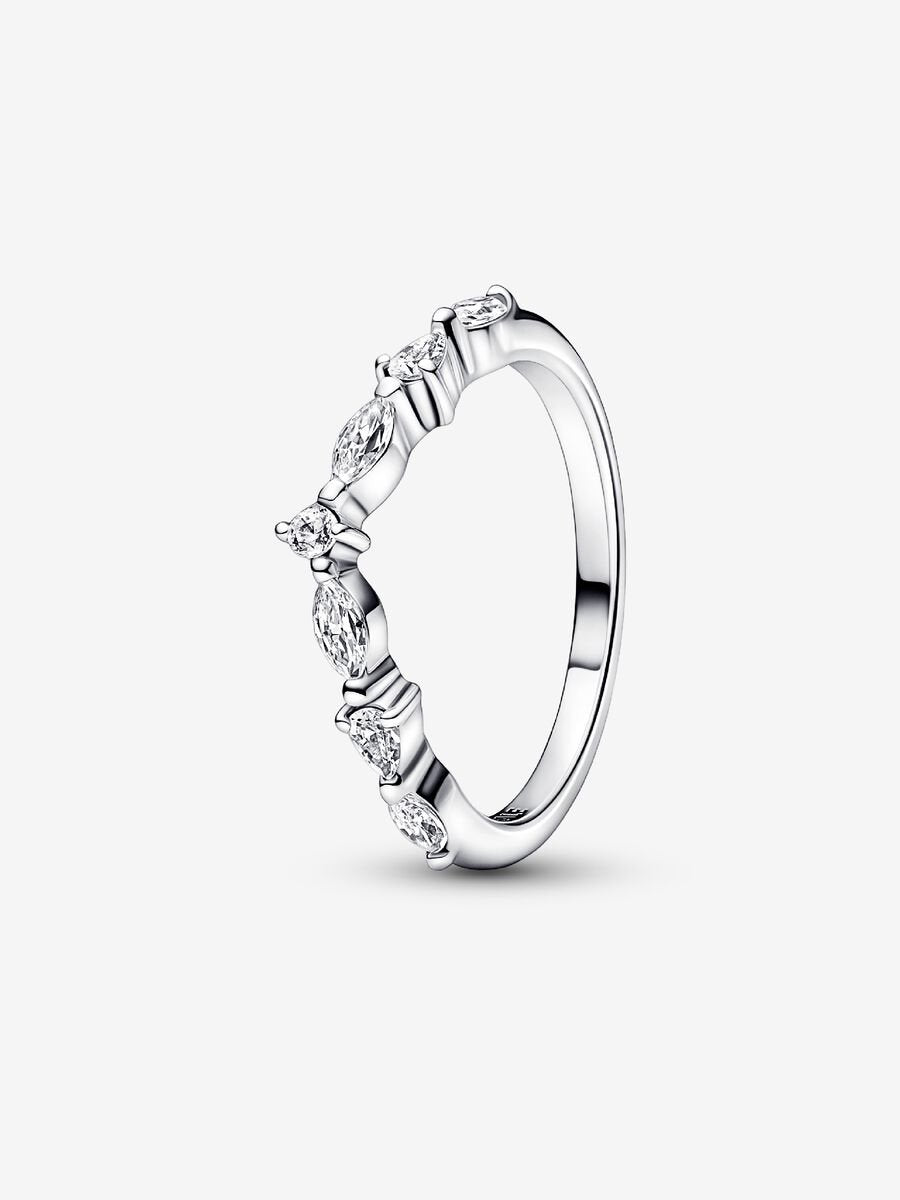 Pandora Timeless Wish Sparkling Alternating Ring