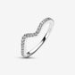 Sparkling Wave Ring