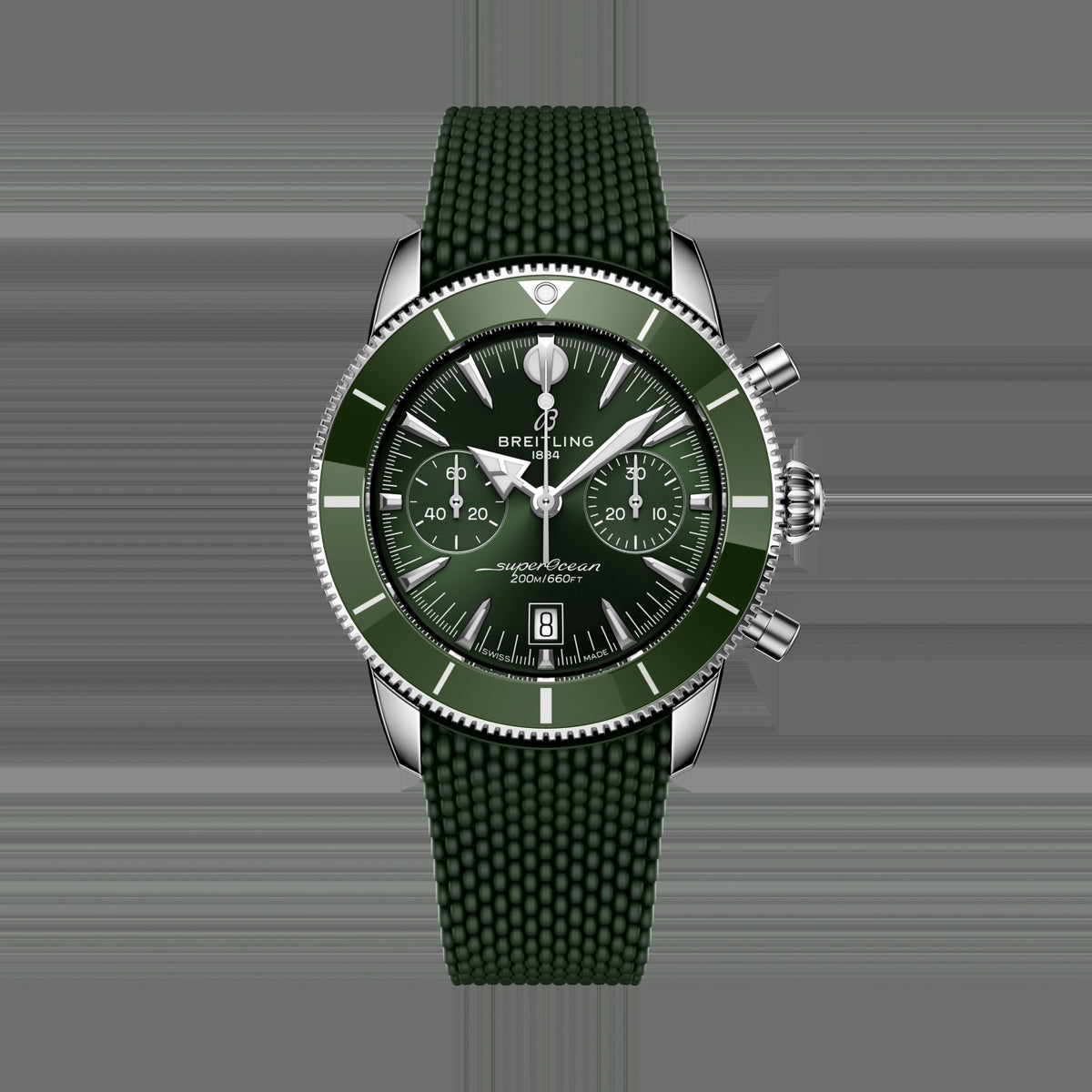 Breitling Superocean Heritage B01 Chronograph 42 — Green Dial