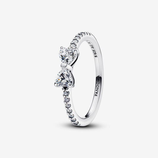Sparkling Bow Ring