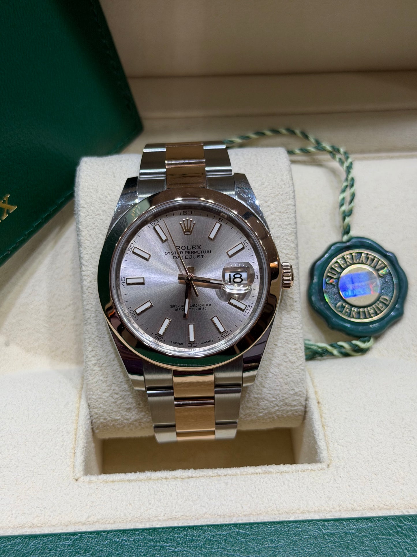 Rolex Datejust 41 Sundust Dial Two-Tone – Ref 1263