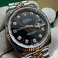 Rolex Datejust 36mm Stainless Steel Black Diamond Dial – 116231 Luxury Timepiece