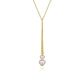 Gabriel & Co. 14K Yellow Gold Bujukan Pearl Drop Necklace