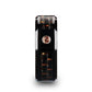 HELSING Black Ceramic Ring with Black and Orange Carbon Fiber and Orange Padparadscha Setting - 8mm