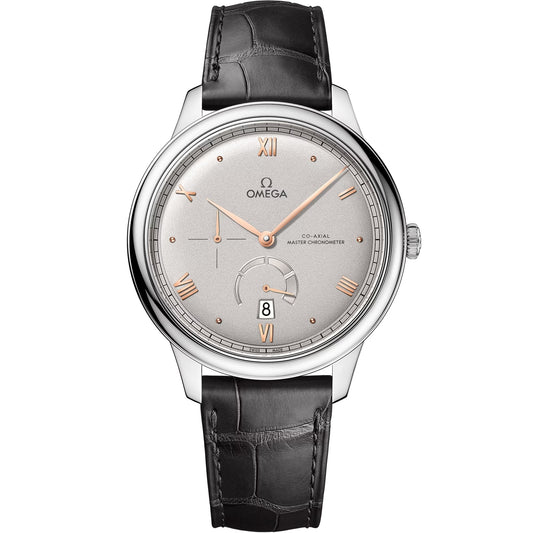 Omega de Ville Prestige 41 mm — Steel on Leather Strap (434.13.41.21.06.001)