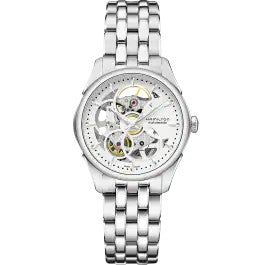 Hamilton Jazzmaster Skeleton Auto - Dial color:White - H32405111