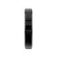 VIENNA Beveled Black Tungsten Band - 4mm - 6mm