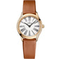Omega de Ville Mini Trésor 26 mm — Moonshine™ Gold on Leather Strap (428.57.26.60.04.004)