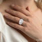 1 1/2 Ctw Diamond Semi-Mount Engagement Ring in 14K White Gold