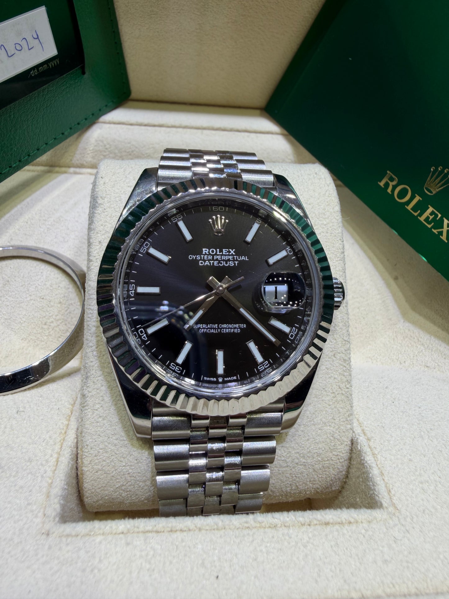 Rolex Datejust 41mm Stainless Steel 126300BXJ