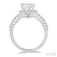 1/2 Ctw Diamond Semi-Mount Engagement Ring in 14K White Gold