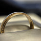 14k yellow gold Milgrain Wedding band