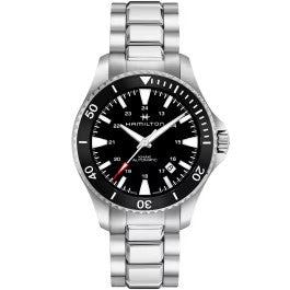 Hamilton Khaki Navy Scuba Auto - Dial color:Black - H82335131