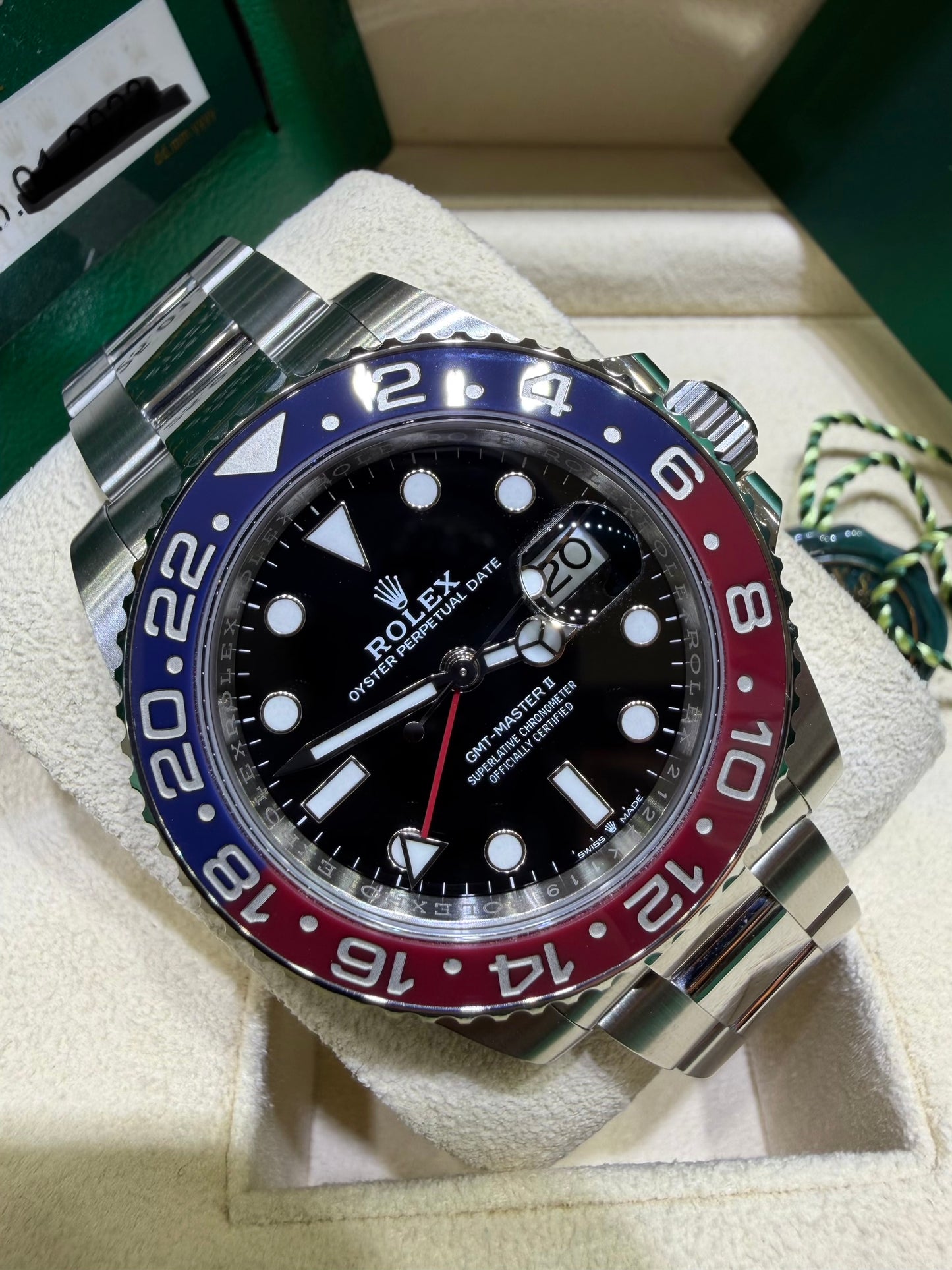 Rolex GMT-Master II 126710BLRO Pepsi Blue/Red