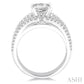 3/4 Ctw Diamond Semi-Mount Engagement Ring in 14K White Gold