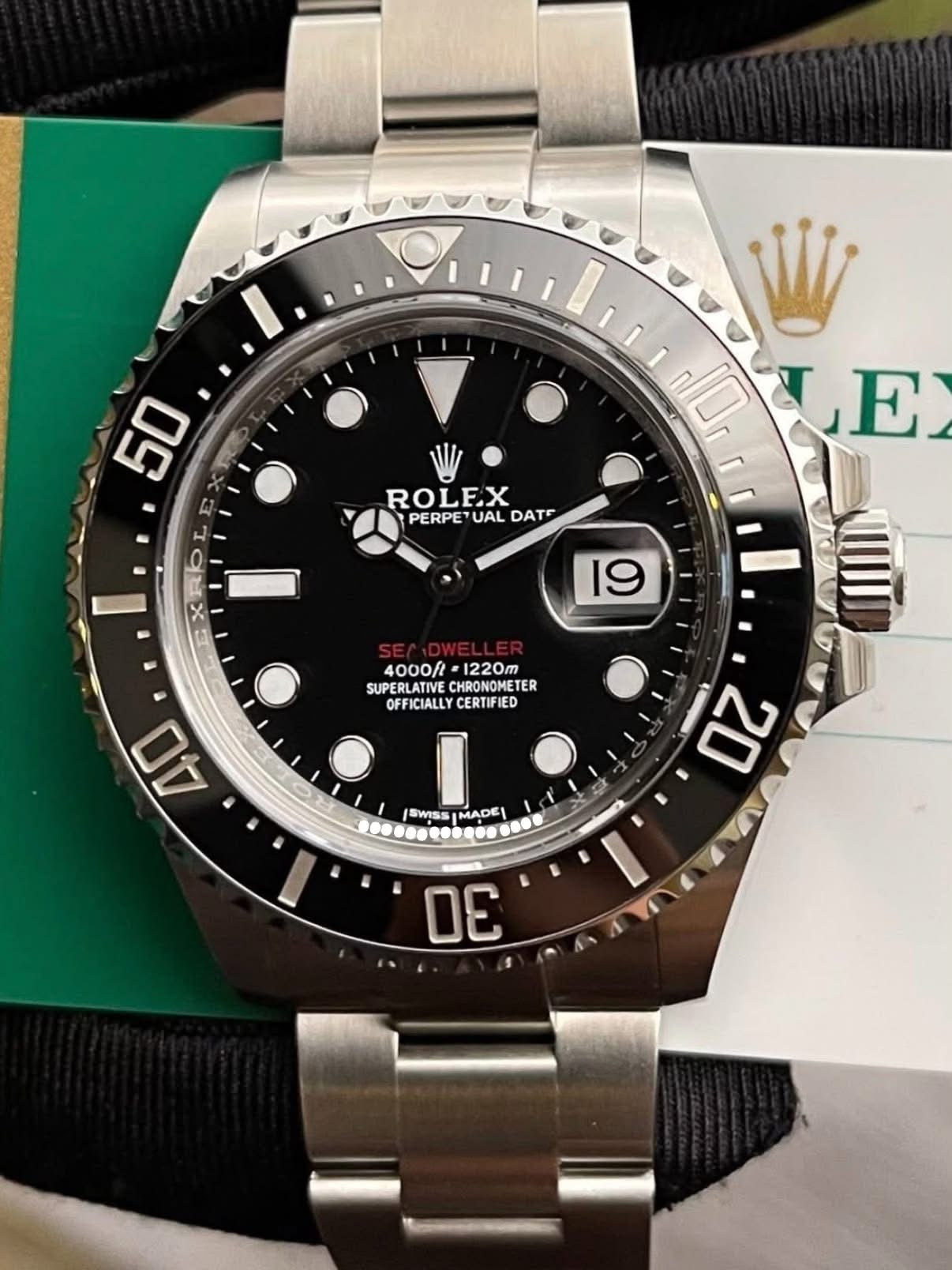 2017 Rolex Sea-Dweller 126600 MK1 Dial 43mm – Box & Papers – Excellent Condition