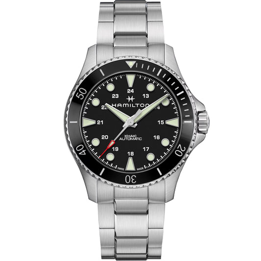 Hamilton Khaki Navy Scuba Auto Black Dial H82515130